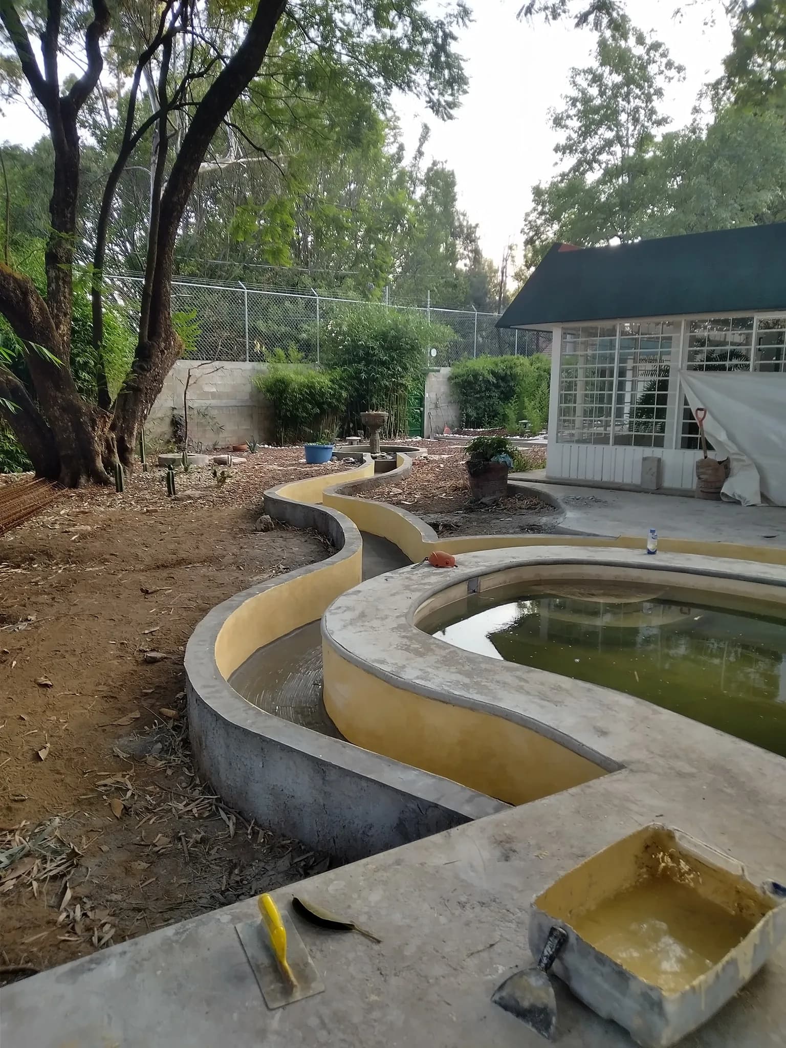 Biopiscina rectangular con playa - 10