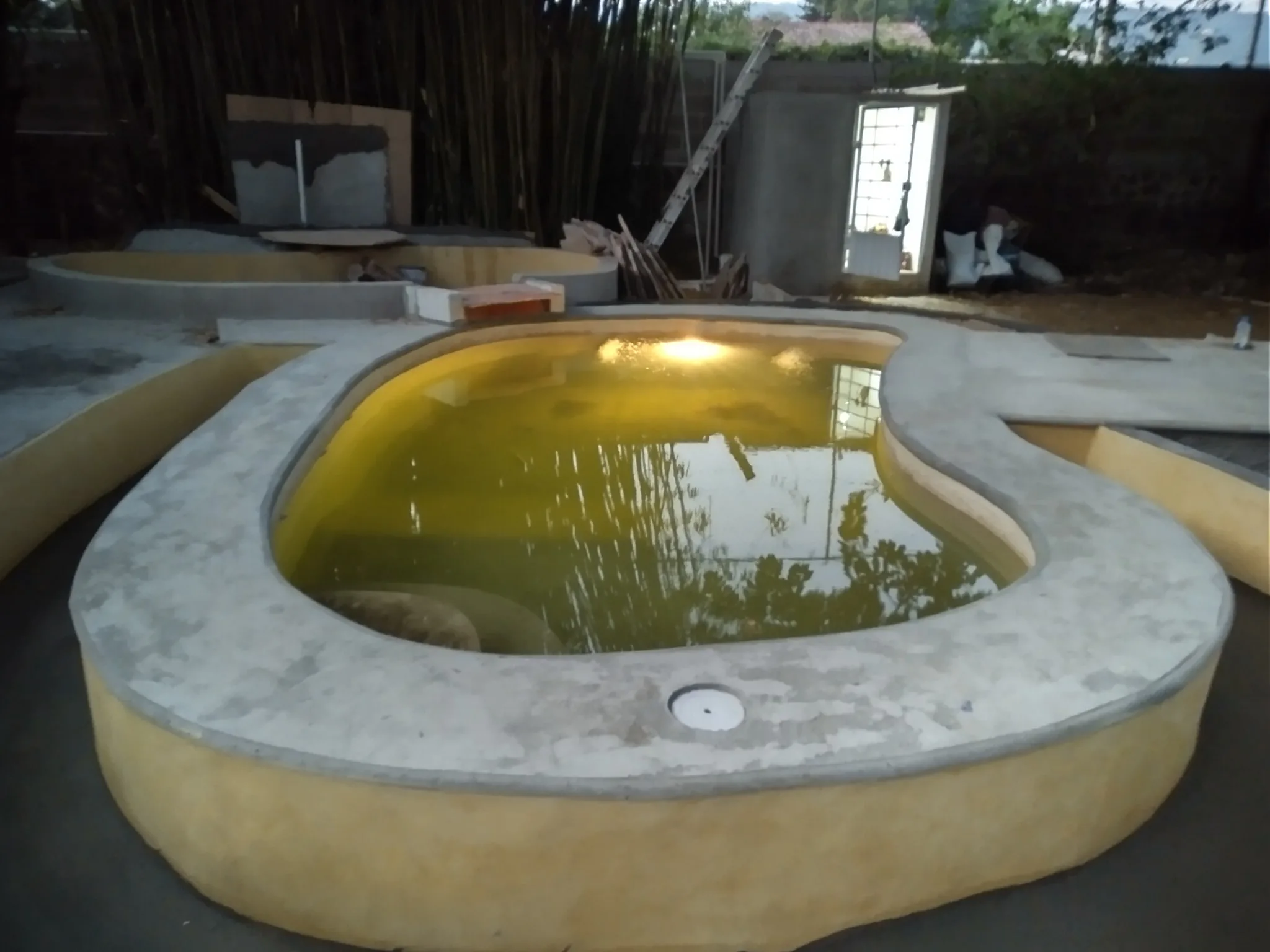 Biopiscina rectangular con playa - 19